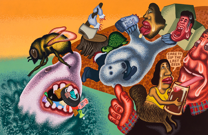 Peter Saul on HYPERALLERGIC.COM