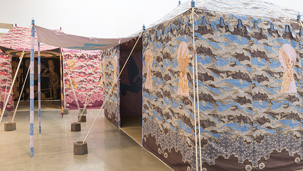 Francesco Clemente Two Tents