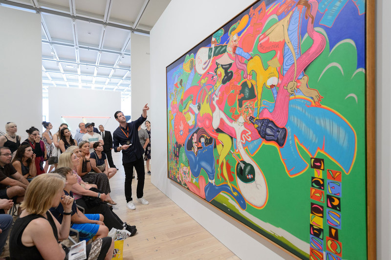 Peter Saul at the Whitney Museum of American Art