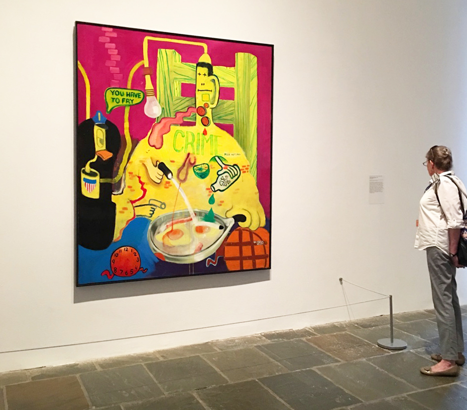 Peter Saul at the Met Breuer