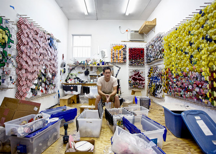 Jacob Hashimoto in The New York Times’s T Magazine