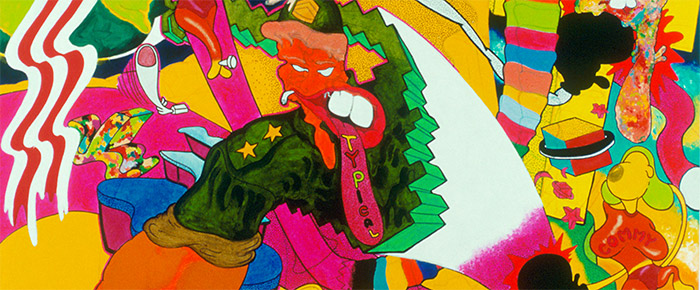 Peter Saul in Tablet Magazine