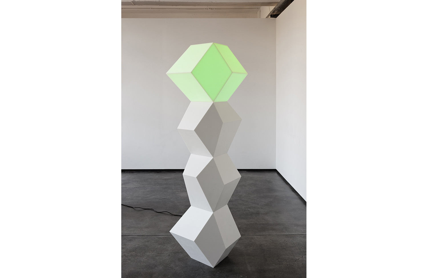 Corian Four Sculpture One Light