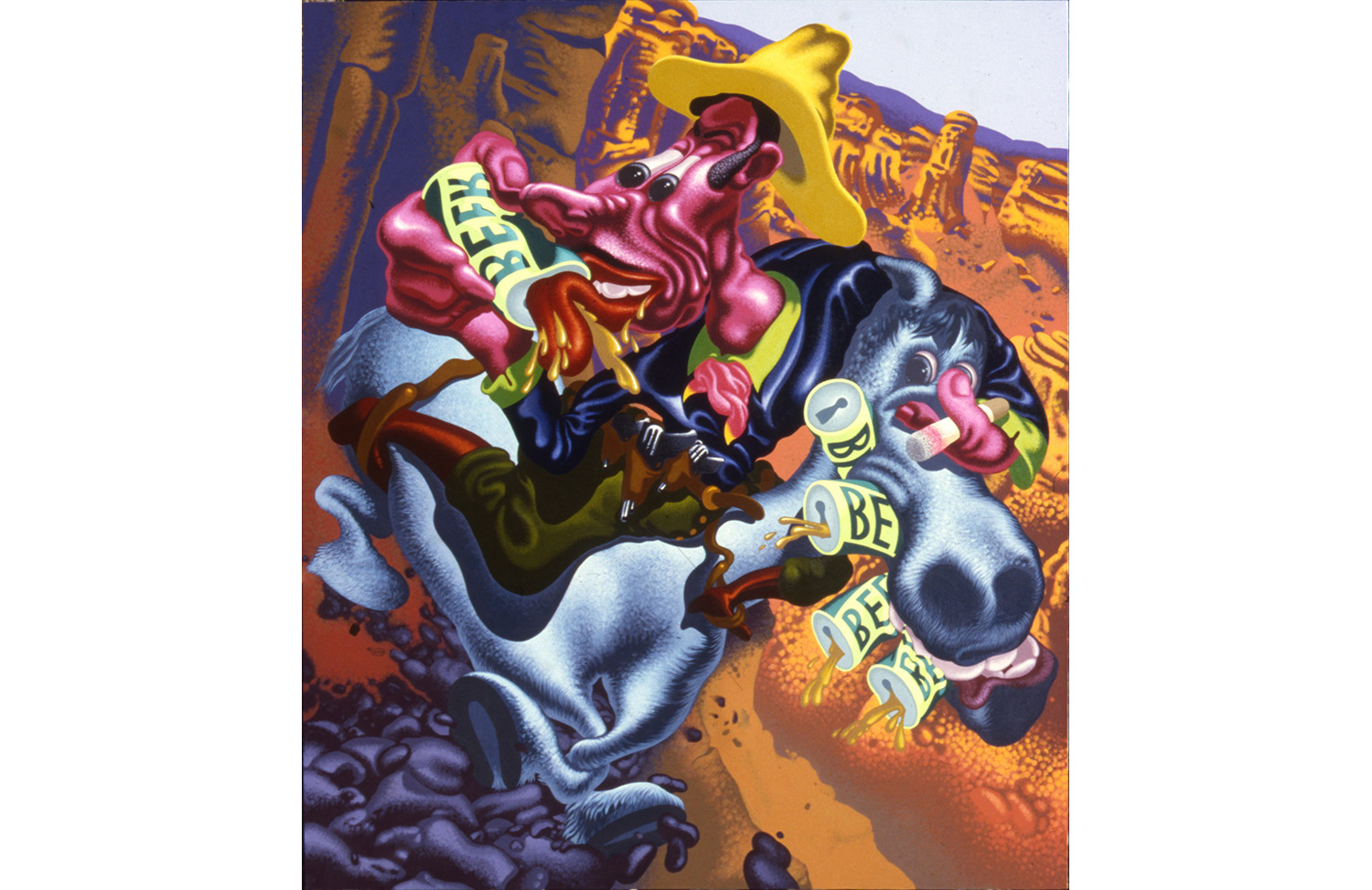 Peter Saul Artist - Mary Boone Gallery