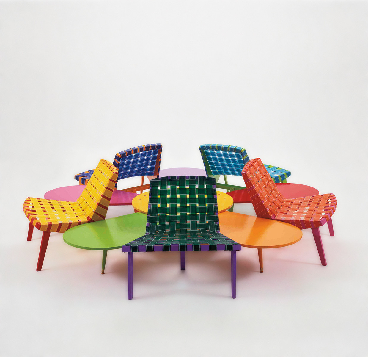 Untitled (Flower Seating Group)
