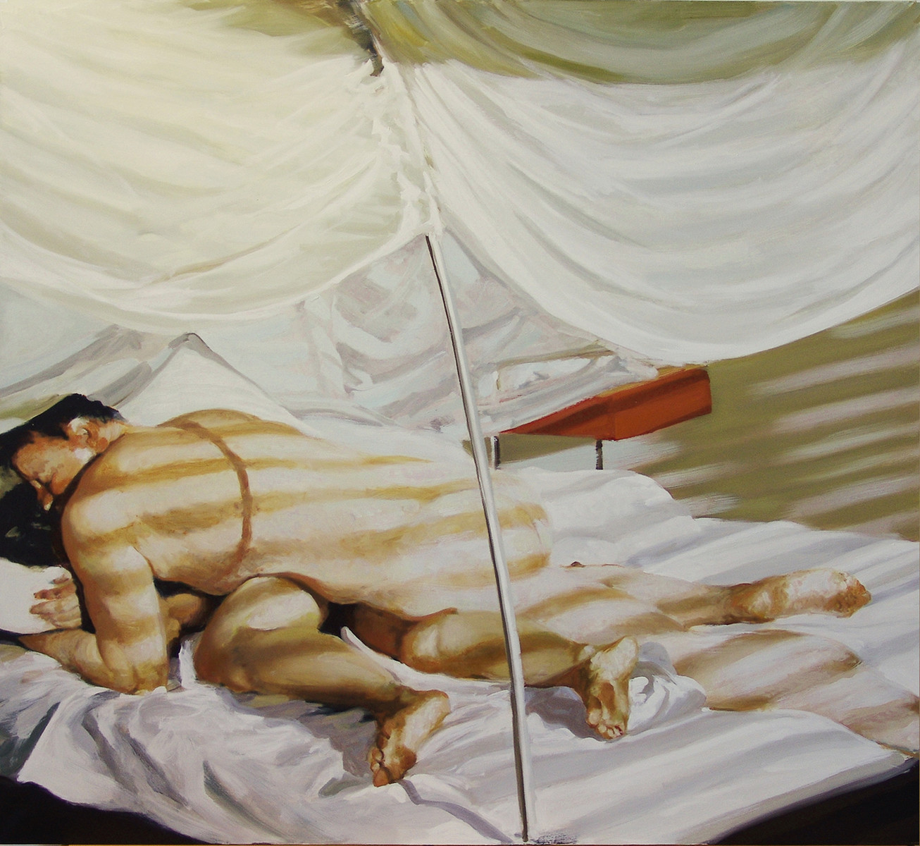 Bedroom Scene #5 (The Earth Rolls Over You)