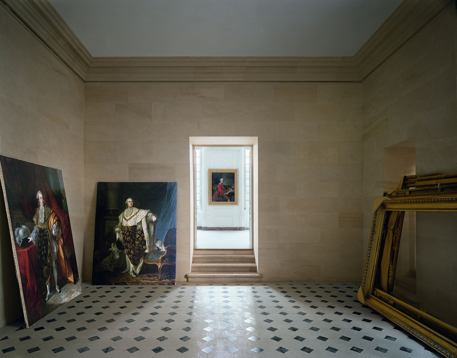 Antichambre du Capitaine des Gardes, Corps Central, Versailles