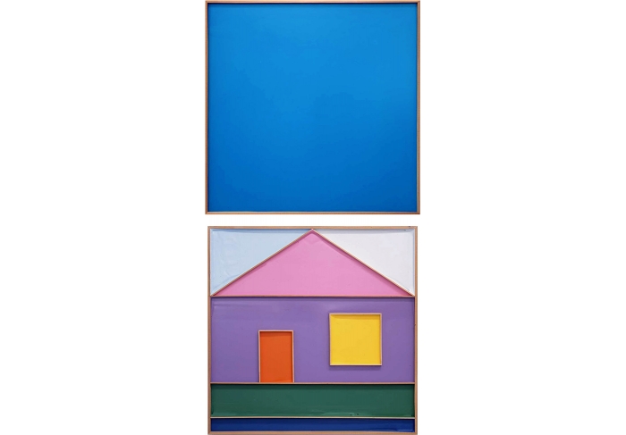 Joe Zucker Pink Roof House