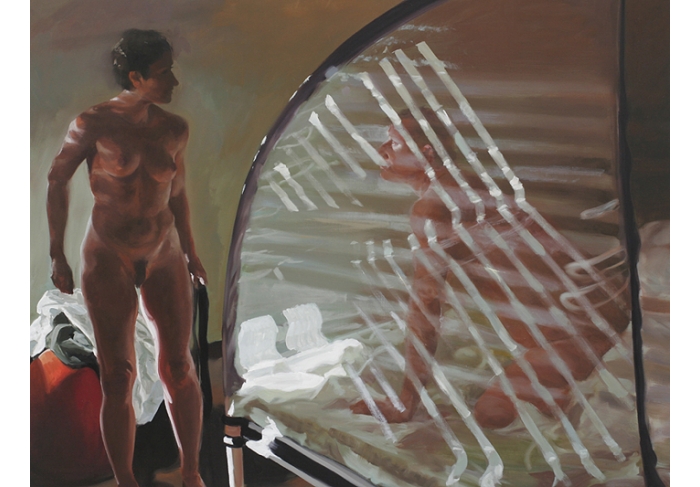 Eric Fischl Bedroom Scene #2 (They Were Facing Each Other When the Rock Crushed Them)
