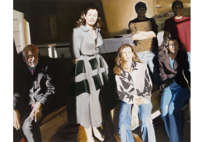 Eric Fischl The Clemente Family