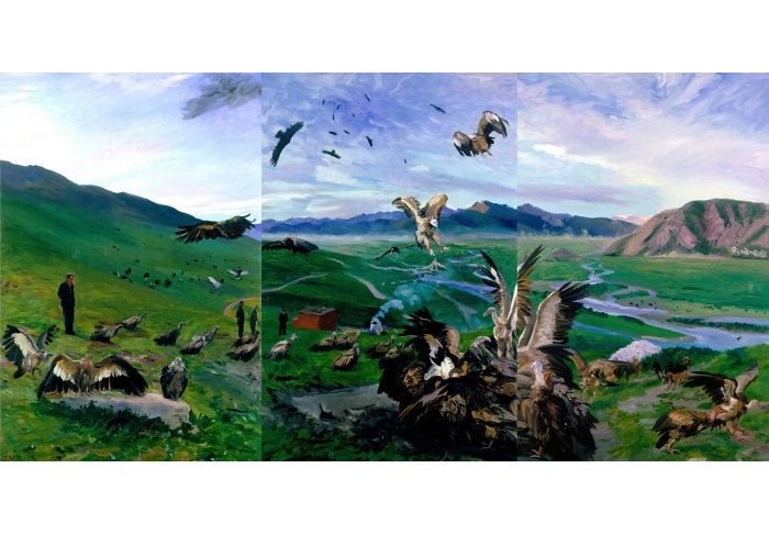 Liu Xiaodong Sky Burial