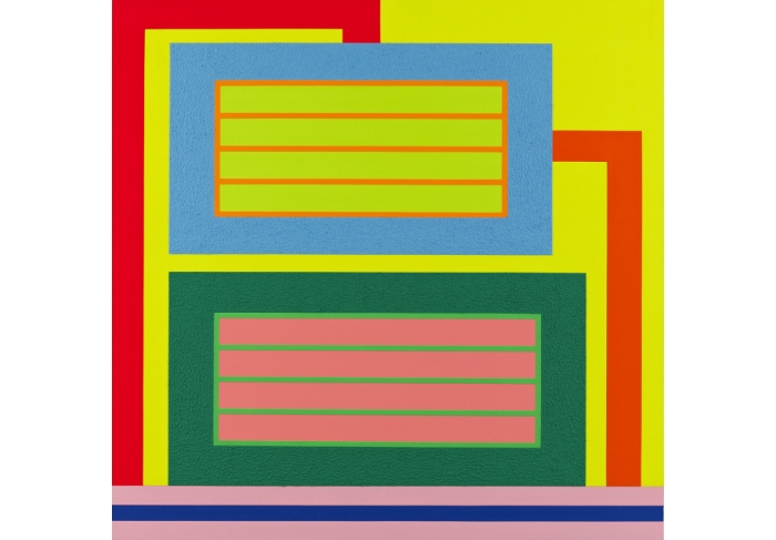 Peter Halley Accretive Cognition