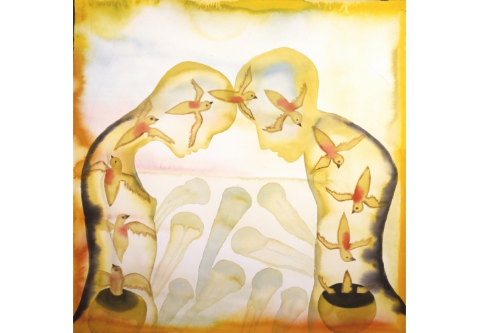 Francesco Clemente After Attar’s ‘The Conference of the Birds’ V