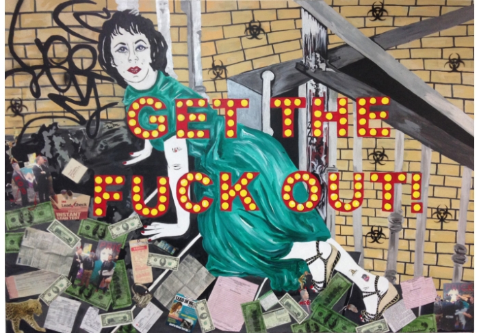  Get the Fuck Out: from the Liz Taylor Series (Elephant Walk)